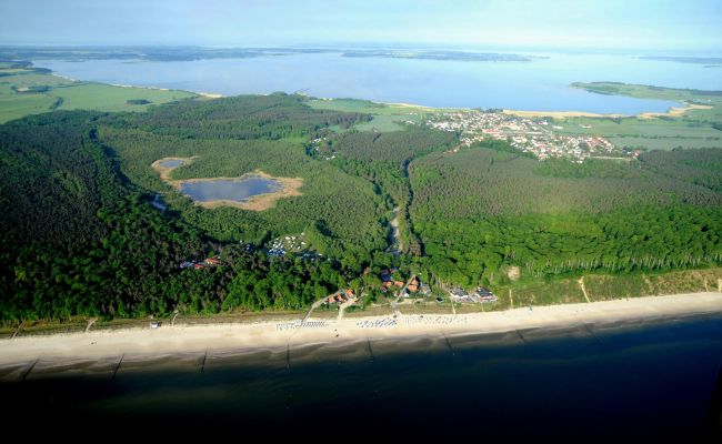 Luftaufnahme von Ückeritz