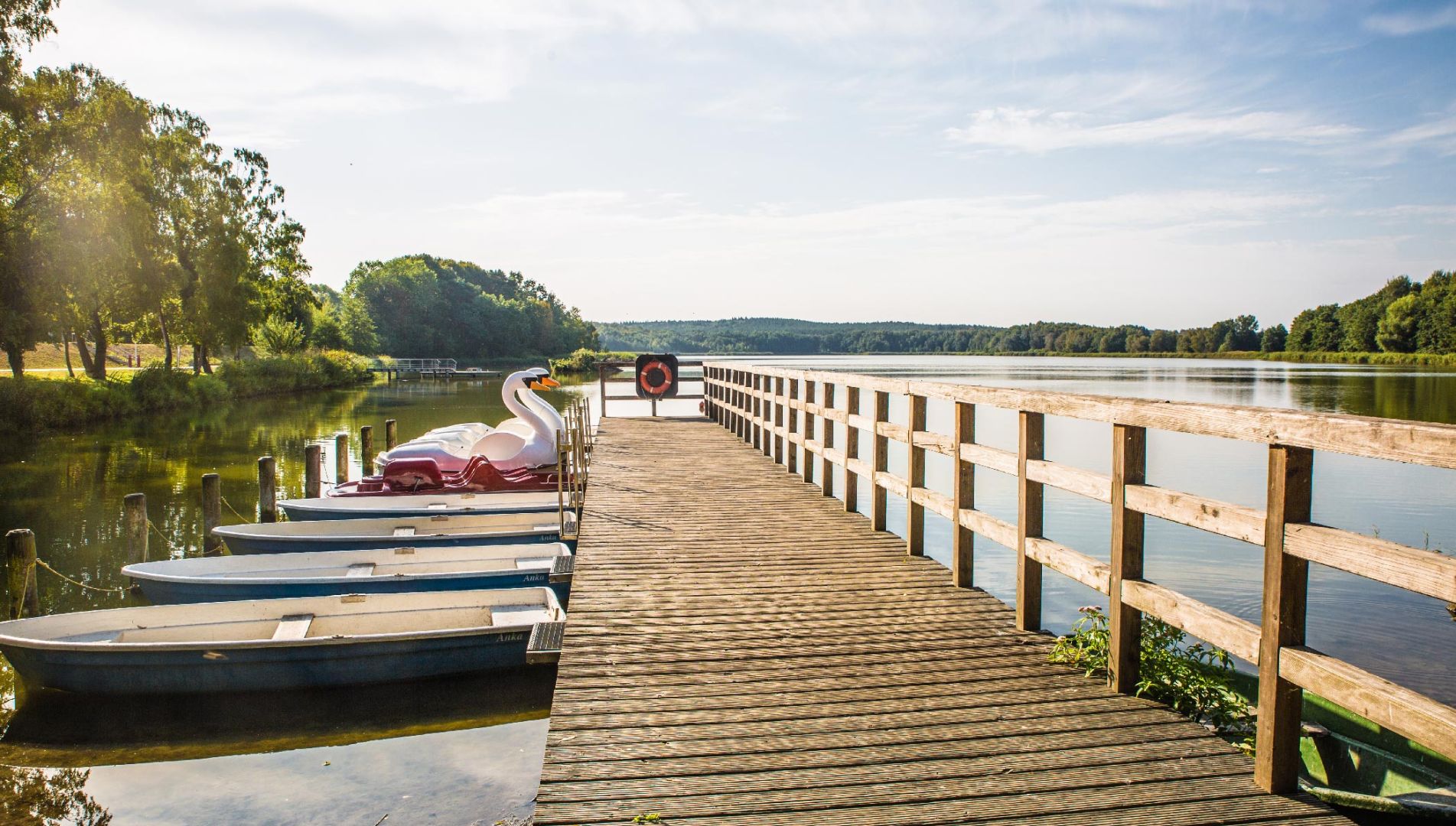 Bootsverleih am Kölpinsee in Loddin