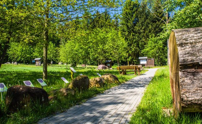 Usedomer Gesteinsgarten in Ückeritz