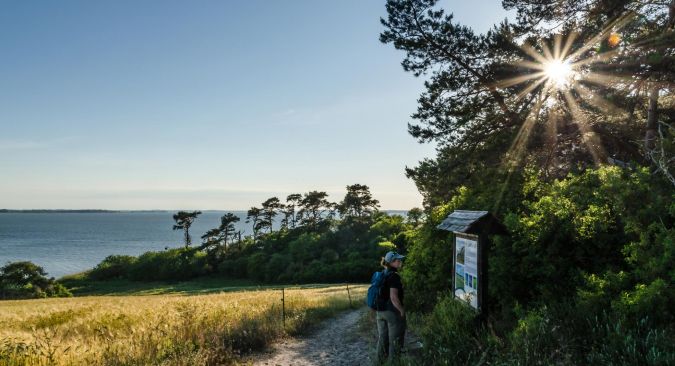 Wanderer im Loddiner Höft