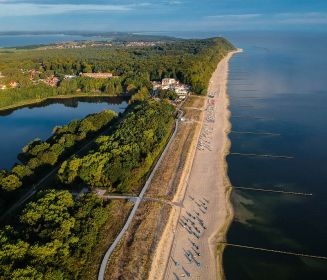 Lauftaufnahme vom Kölpinsee