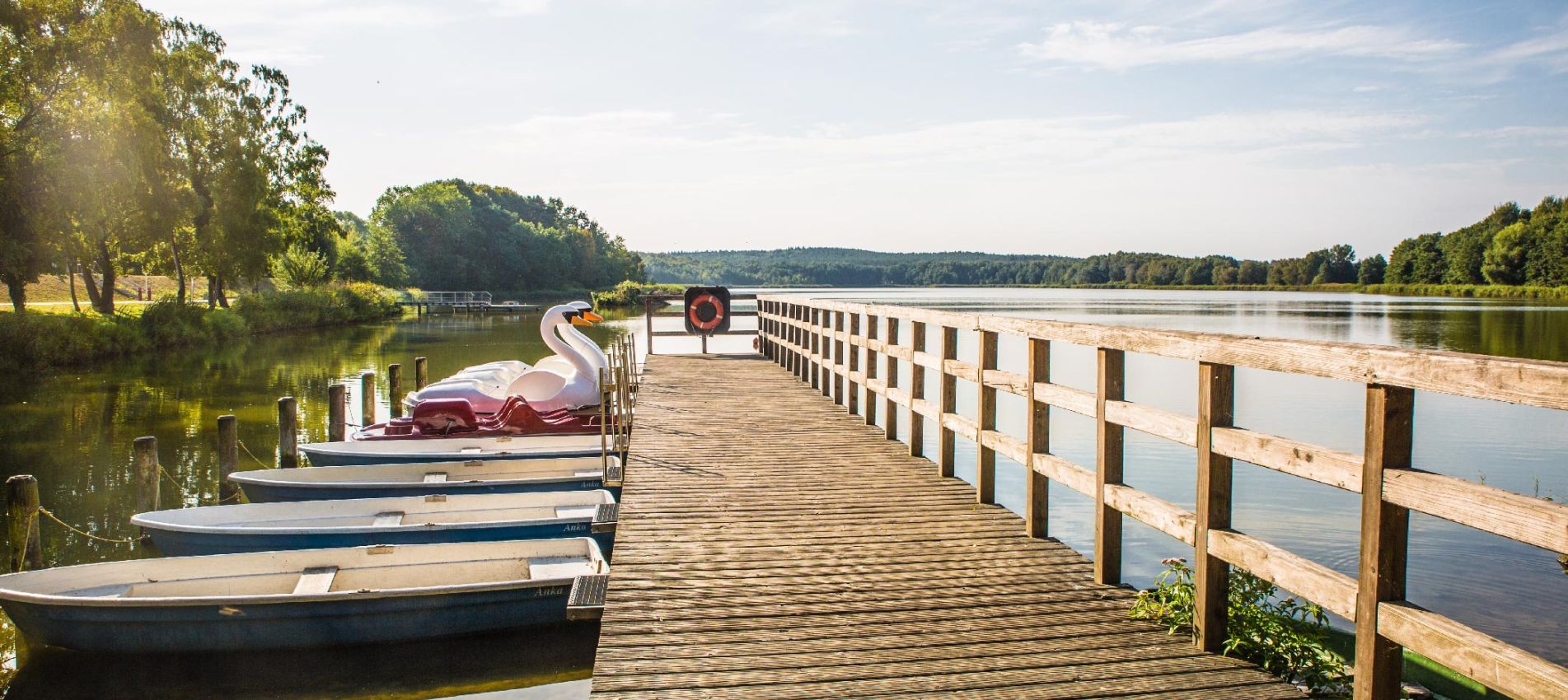 Bootsverleih am Kölpinsee in Loddin