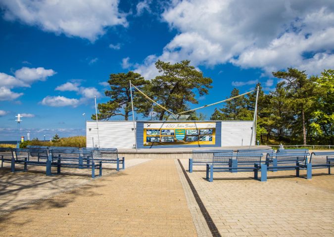 Kurplatz in Zempin