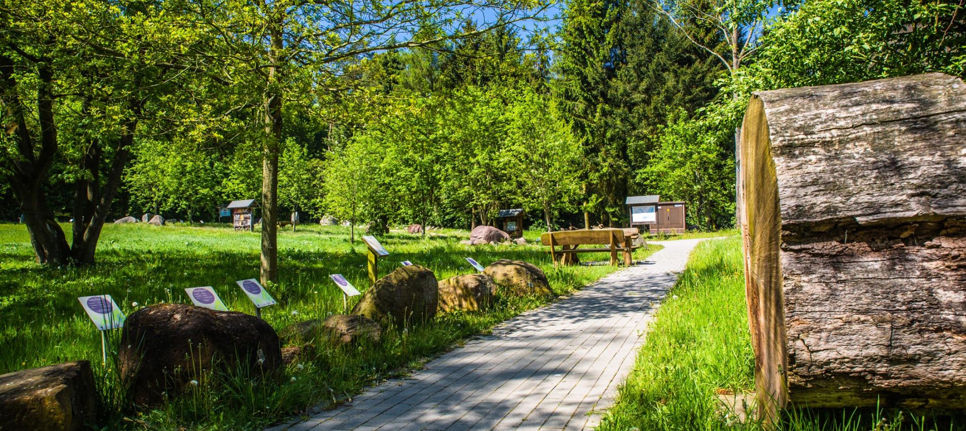 Usedomer Gesteinsgarten in Ückeritz